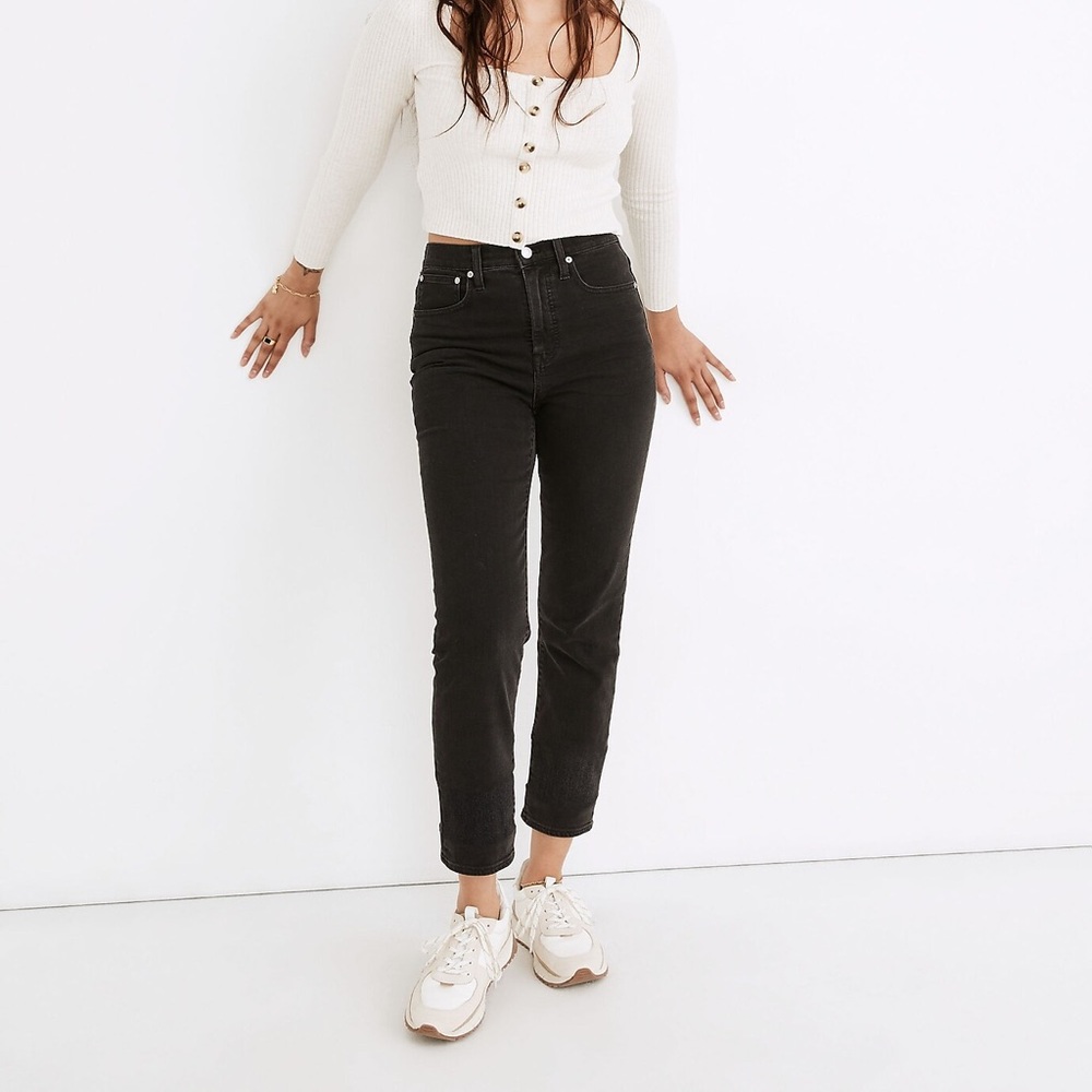 Madewell Classic Straight Jean in Lunar Wash